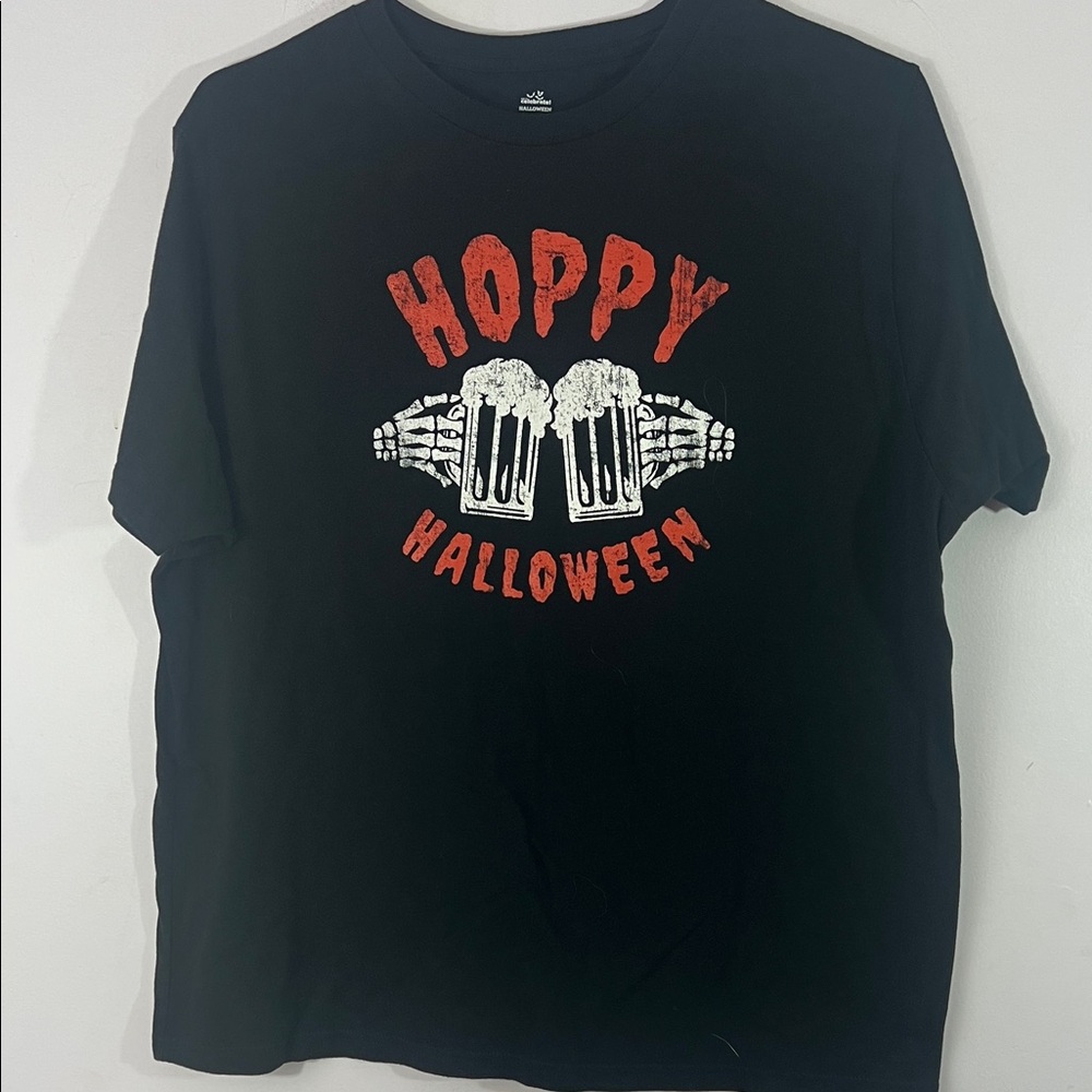 Hoppy Halloween men’s tshirt, 2X